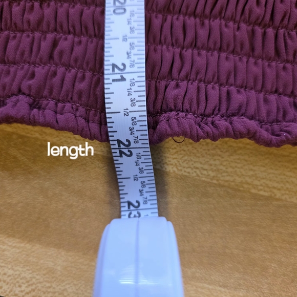 Sam & Jess Batwing Sleeve Smocked Hem Blouse (BL25) - Picture 4 of 11